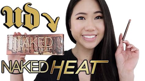 Urban Decay Naked Heat Palette Honest Review Swatches Naked Eyes Tutorial Youtube