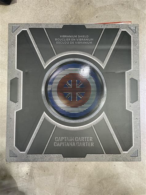 Disney Shop Marvel What If Replica Captain Carter Vibranium