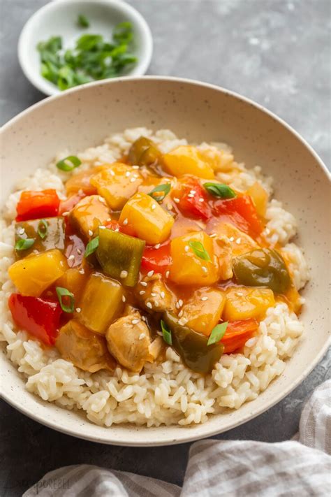 Instant Pot Sweet And Sour Chicken The Recipe Rebel