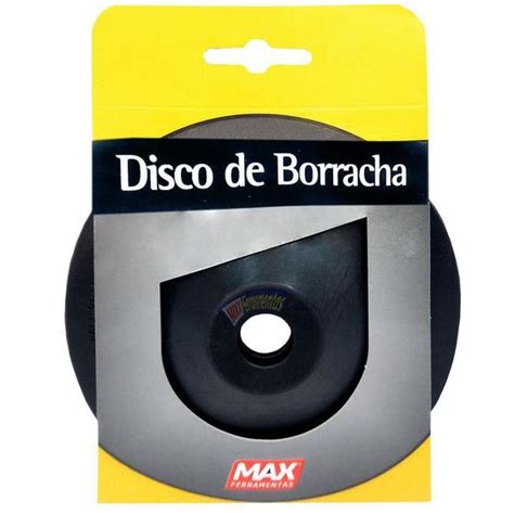 Disco De Borracha 5 Politriz Ou Furadeira DIV Abrasivos