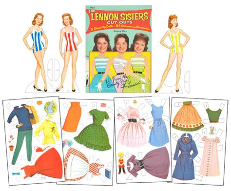 Lennon Sisters County Fair Paper Dolls Click Image To Close Paper Dolls The Lennon Sisters