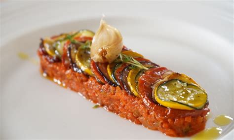 Ratatouille Plating