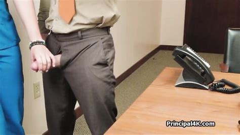 Principal Fucks Milf Nurse On His Desk