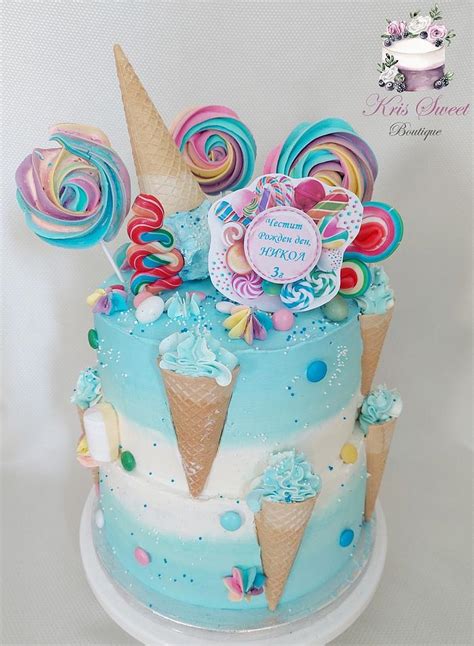 Cake Ice Cream 🍦 Decorated Cake By Kristina Mineva Cakesdecor