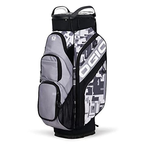 Ogio Silencer Golf Bag. OGIO Golf Silencer Cart Bag (Black Sport).