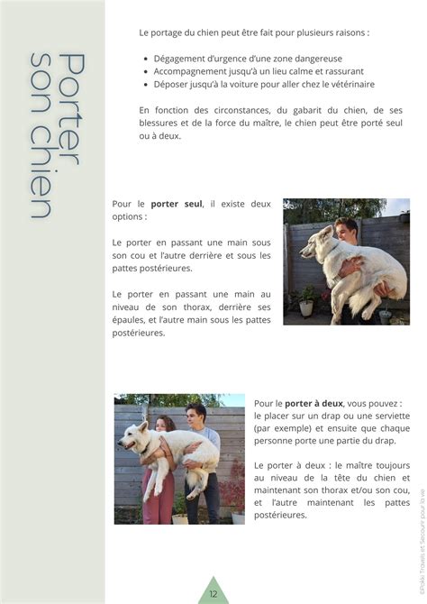 Livrets De Premiers Secours Canins Pokki Travels