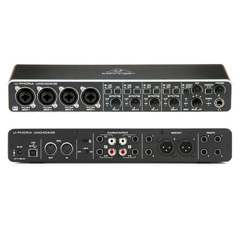 Behringer Umc404hd Is The Best Audio Interface For A Low