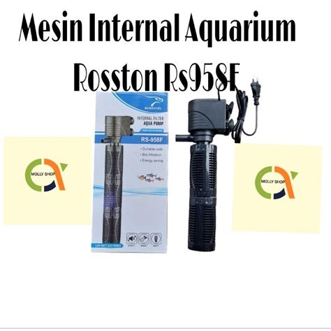 Jual Mesin Internal Aquarium Rosston Rs F Shopee Indonesia