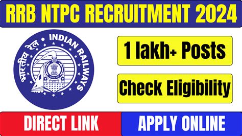 Rrb Ntpc Recruitment Check Notification For Lakh Posts