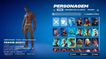 CONTA FORTINITE RARA TRAVIS SCOTT Fortnite Contas Fortnite GGMAX