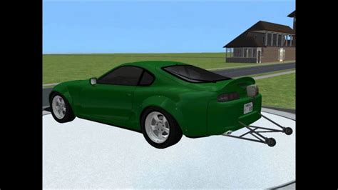 Sims Car Conversion By Vovillia Corp Toyota Supra Tuned