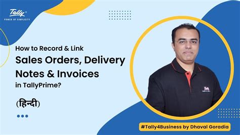 How To Record Link Sales Orders Delivery Notes Invoices In Tally