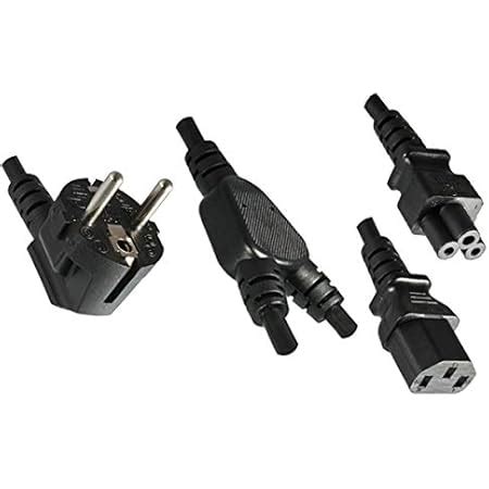 Dinic Y Stromkabel Netzkabel Cee Schutzkontaktstecker Auf C Und