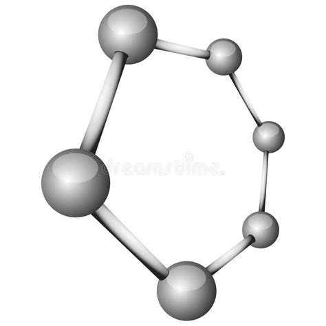 Estructura Molecular Del Butano En Blanco Stock De Ilustraci N