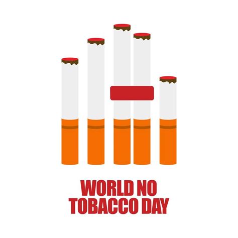 May 31st World No Tobacco Day Banner Design Cigarette Poisoning