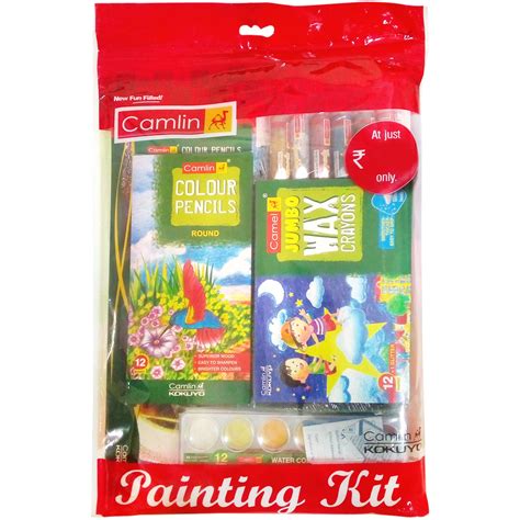 Camlin Kokuyo Painting Kit 9900504 1u Pack Home And Kitchen