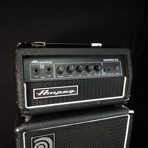 Ampeg Micro Cl Bass Amplifier Mini Stack 614252310451 Ebay