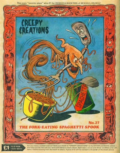 Ken Reid S Creepy Creations Shiver And Shake Comic