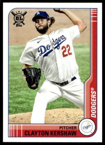 Topps Big League Clayton Kershaw Los Angeles Dodgers Baseball