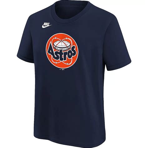 Nike Youth Houston Astros Cooperstown Logo Short Sleeve T Shirt Academy