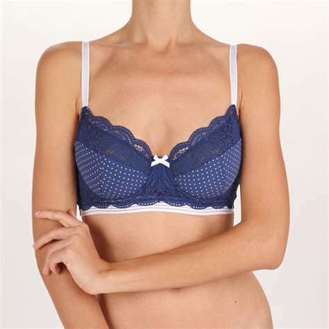 Soutien Gorge Emboitant Armatures Bleu Daniel Hechter Lemon Curve