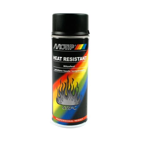 Comprar Motip Bote De Spray Resistente Al Calor Negro Ml En Hbs