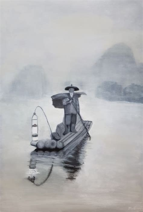 The Lost Fisherman Mercedes Gordo Paintings Prints Landscapes