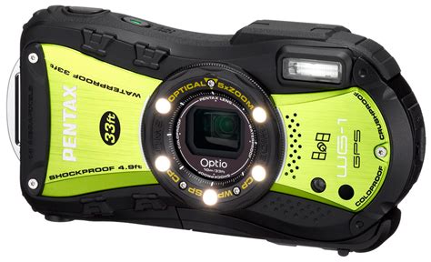 PENTAX Optio WG 1 And PENTAX Optio WG 1 GPS Heavy Duty Waterproof