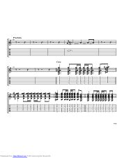 baila morena guitar pro tab by Mana @ musicnoteslib.com