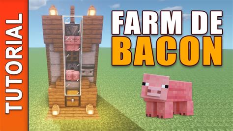 Como Fazer FARM DE CARNE DE PORCO ASSADA Minecraft Tutorial YouTube