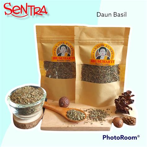 Jual Bumbu Dapur Rempah Rempah Ibu Suharti Daun Basil Kering