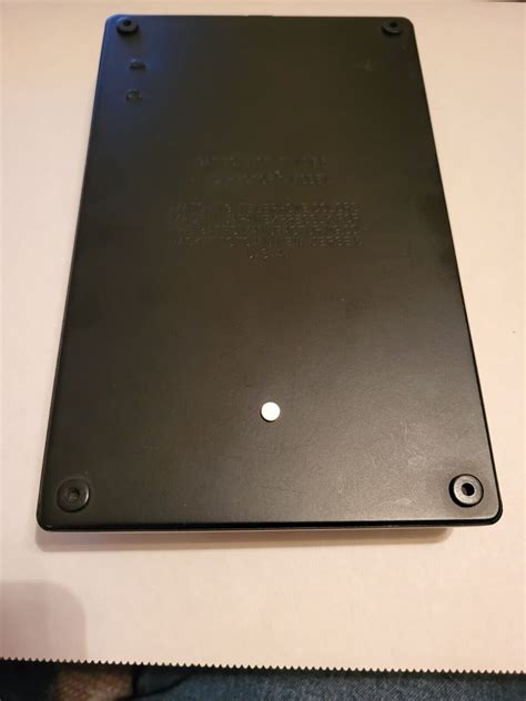 Bates List Finder Director Model Metal Flip Up Directory Black Needs