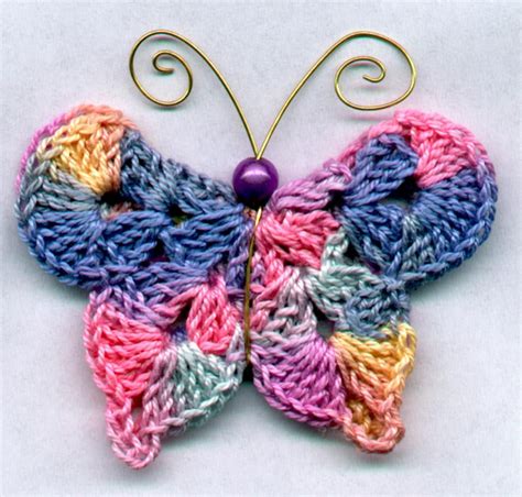 Happyghan Crochet Butterfly Pattern Crochet Butterfly Crochet Patterns