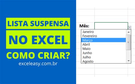 Lista Suspensa no Excel 4 Maneiras de Criá las Excel Easy