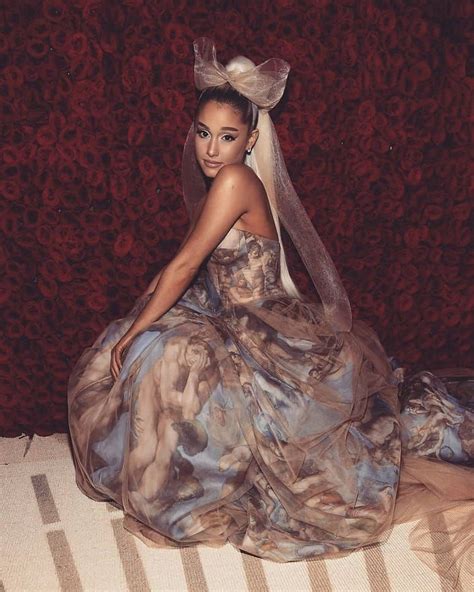 Download Ariana Grande At The Met Gala 2018 Wallpaper | Wallpapers.com