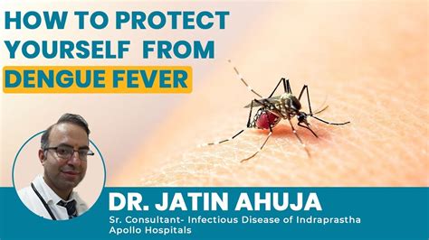 How To Protect Yourself From Dengue Fever Explained By Dr Jatin Apollo Hospital Youtube