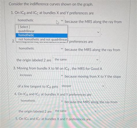 Solved Please Help Consider The Indifference Curves Shown