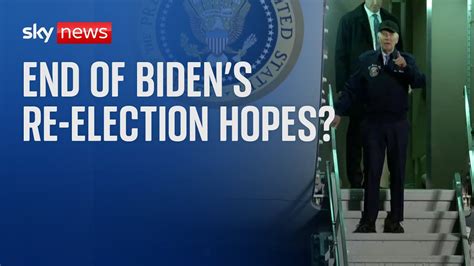 Joe Biden Insists He Wont Quit But Is This The End Of The Presidents