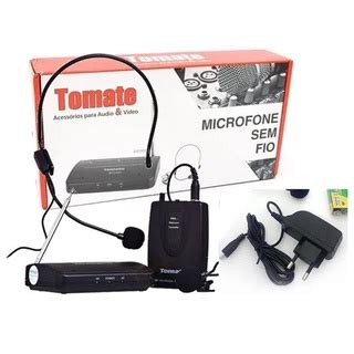 Microfone Lapela Sem Fio Profissional Wireless Headset Mts Shopee