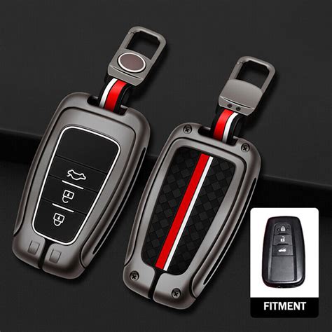 Zinc Alloy Silicone Car Key Fob Case Cover For Toyota Camry C Hr