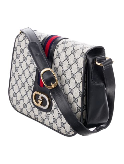 Gucci Vintage Gg Plus Flap Bag Handbags Guc440846 The Realreal