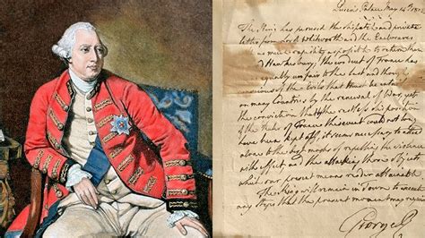 King Of War George Iiis Letter Declaring War On Napoleon Surfaces