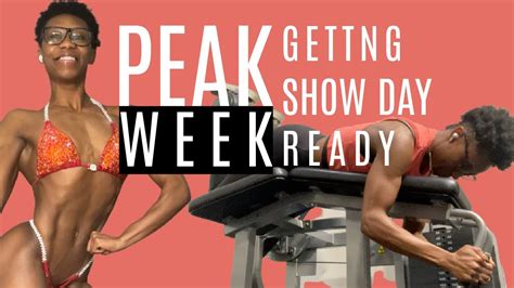 NPC Bikini Peak Week Vlog YouTube