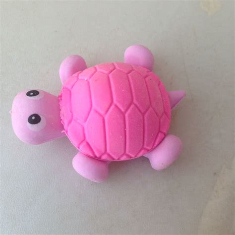 Kura Kura Karet Warna Pink Toys Collectibles Mainan Di Carousell