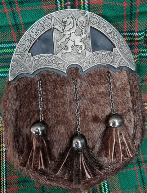 Brown Cantle Sporran Kiltshop Usa