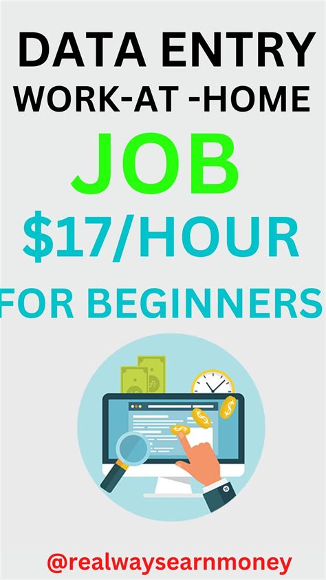 Data Entry Work At Home Job Hour For Beginners Work From Home