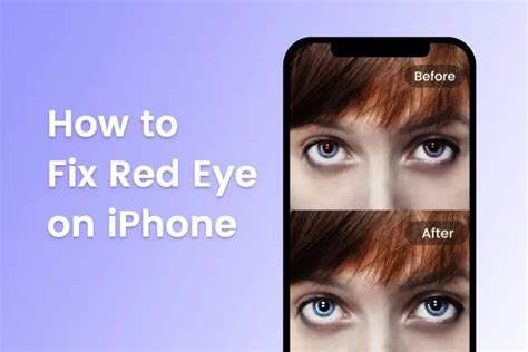 Comment R Parer Les Yeux Rouges Sur Iphone Guide Rapide De