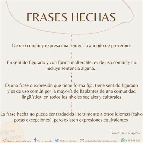 Frases Hechas