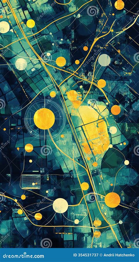 A Dynamic Cultural Map Capturing The Diversity Of Urban Connections And Energy Systems. Royalty ...
