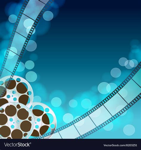 Film For Photos Blue Background Royalty Free Vector Image, 48% OFF